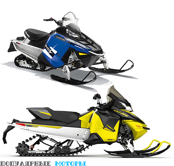 Сравнение Ski-Doo MXZ Sport 600 ACE 2016 и Polaris 550 Indy 2016